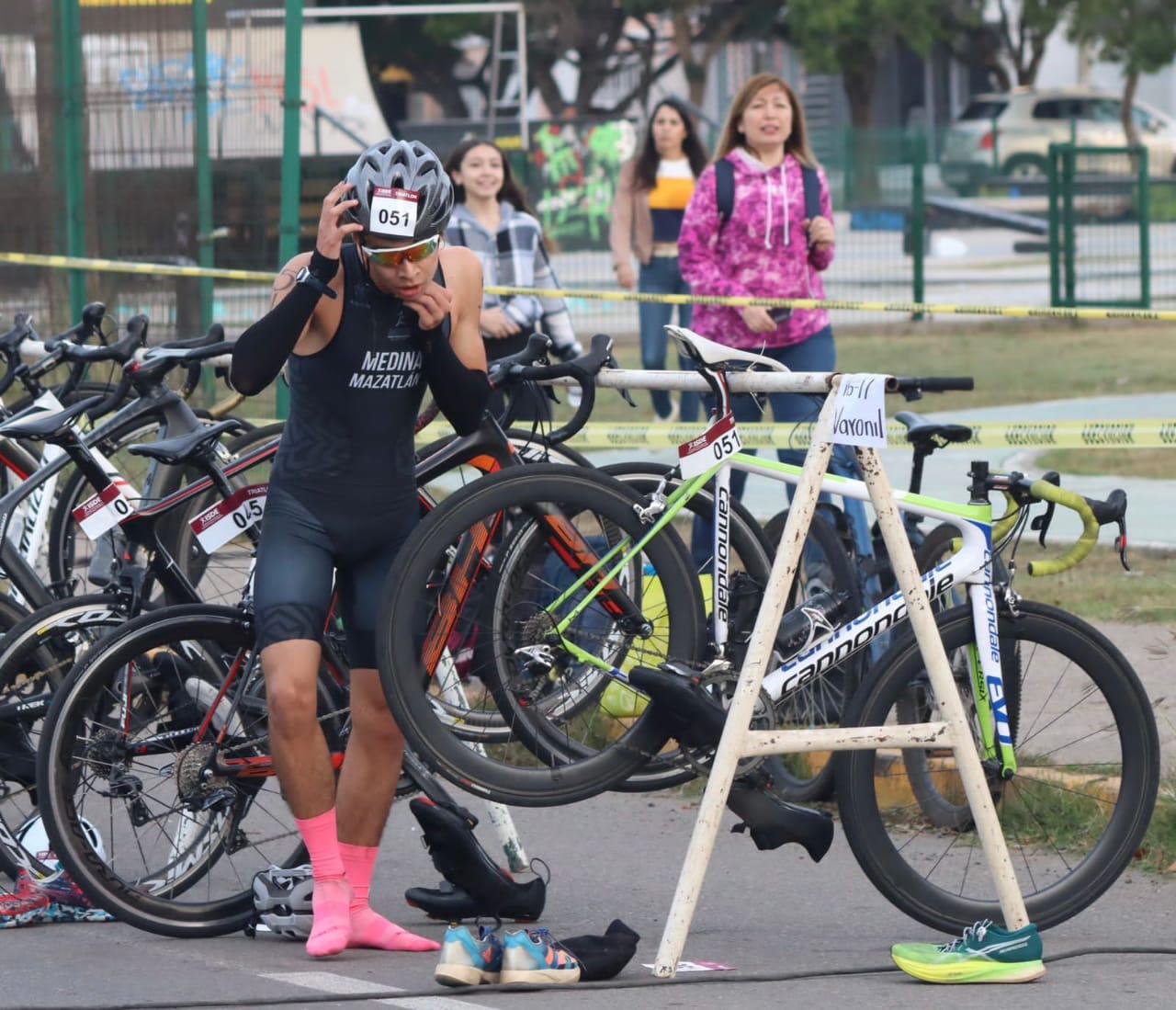 $!Culiacán, Mazatlán y Guasave se reparten el oro en duatlón estatal