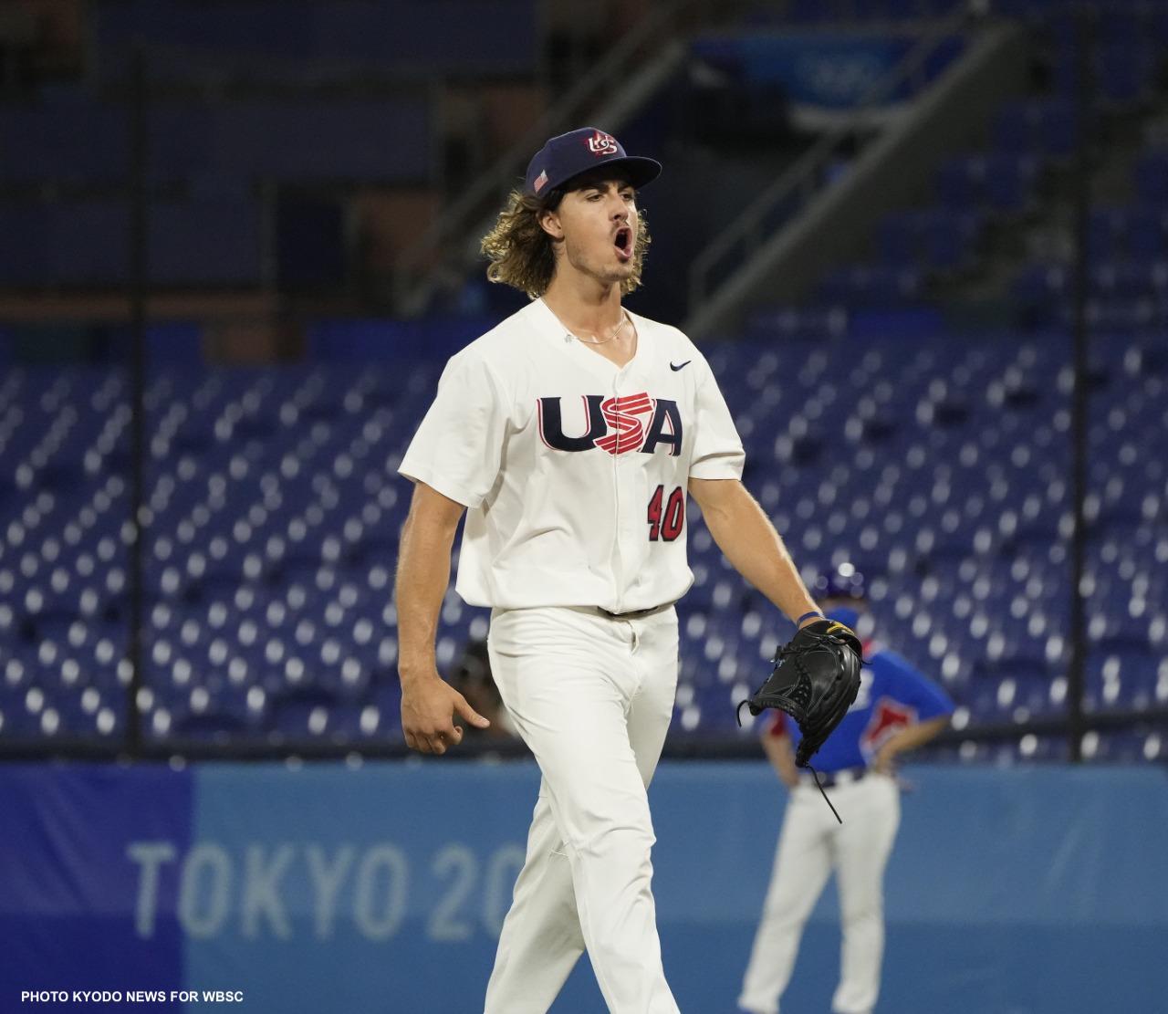 $!Estados Unidos derrota al campeón Corea del Sur y avanza a la final del beisbol olímpico