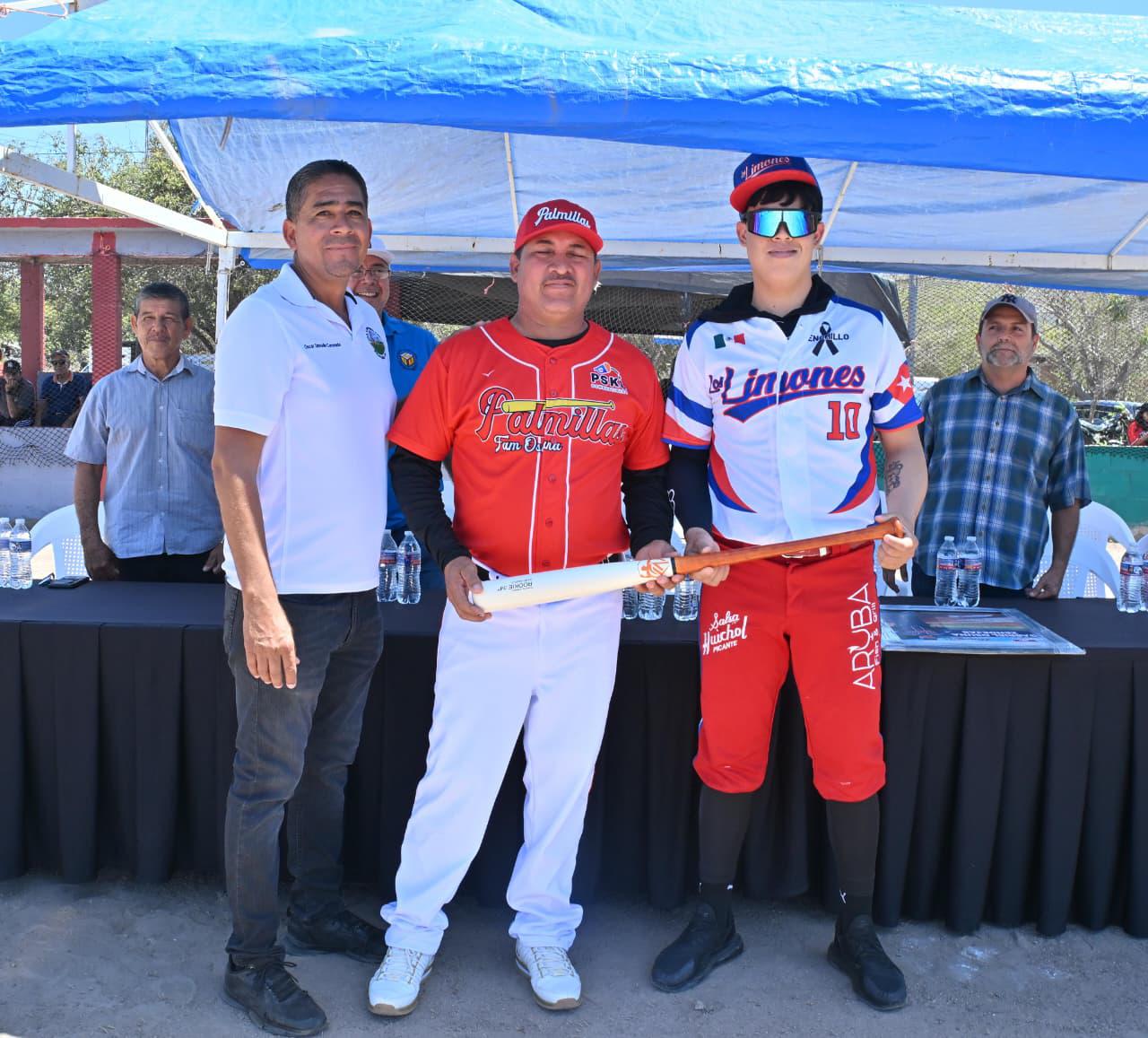 $!Inauguran Liga Campesina Centro de Beisbol en honor a Gabriel Osuna