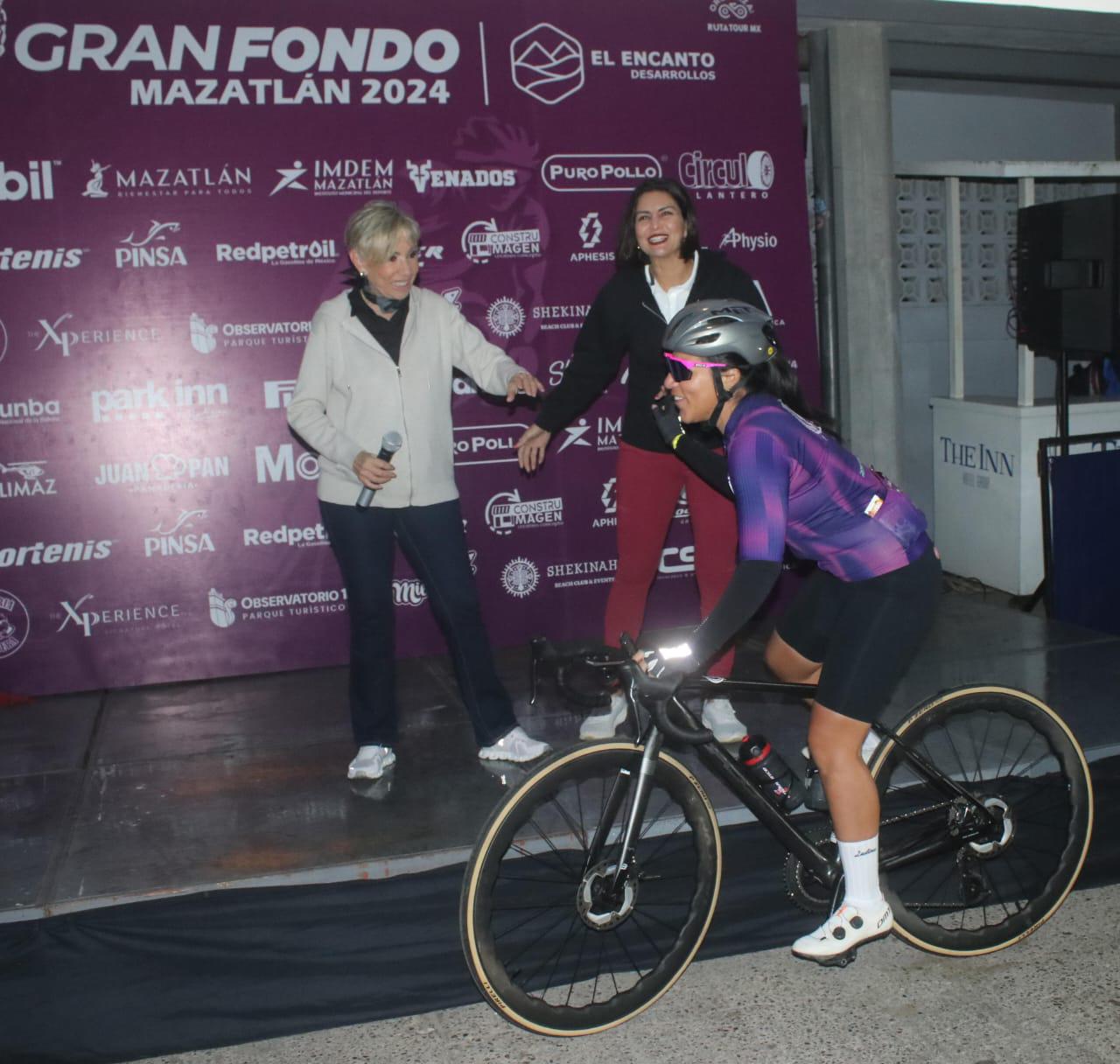 $!Multitudinaria respuesta tiene el Gran Fondo Mazatlán 2025