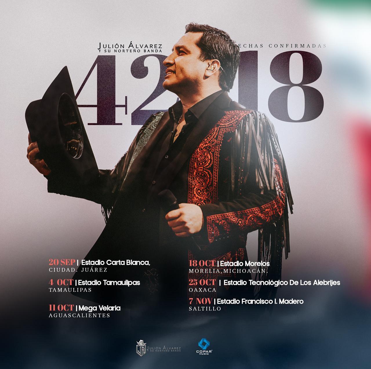 $!Canta Julión Álvarez en iglesia tras cumplir una manda en Talpa, Jalisco