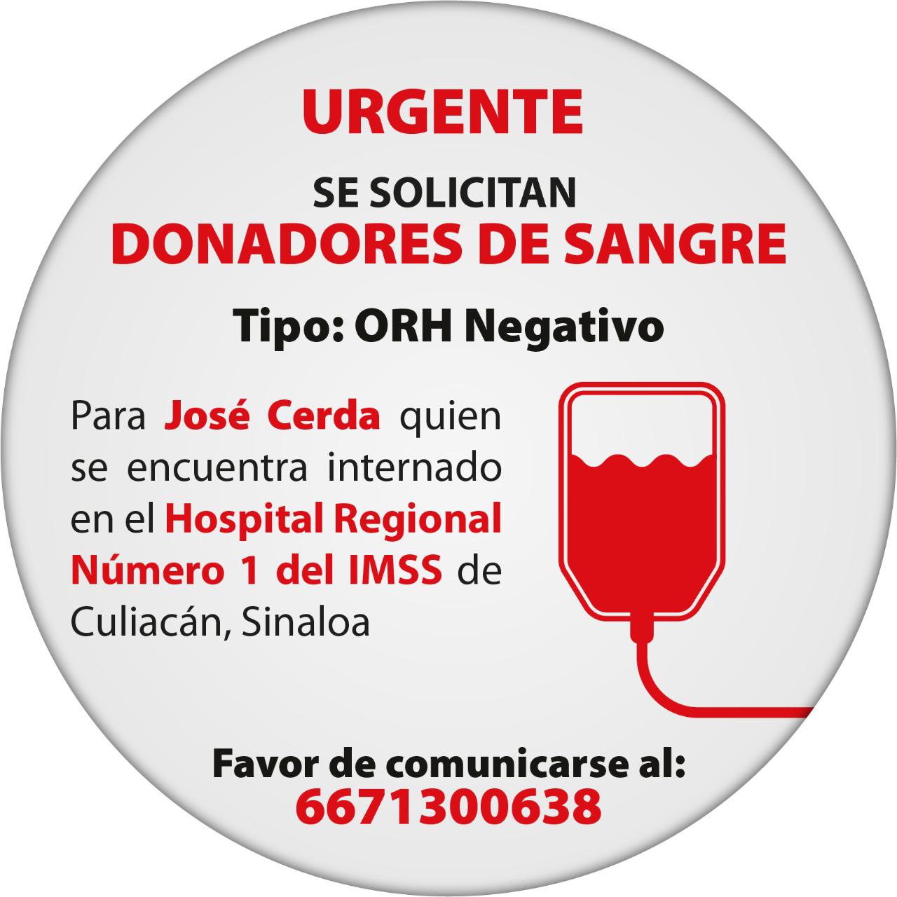 $!Mediante esta imagen, familias han pedido ayuda para la recuperación del ex jugador.