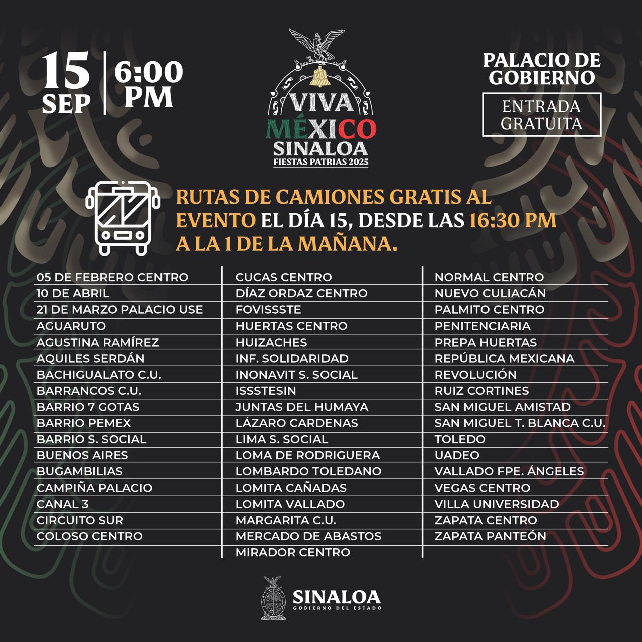 $!Con 156 camiones de 52 rutas está garantizado el traslado gratuito a la ceremonia del Grito: Marco Antonio Osuna