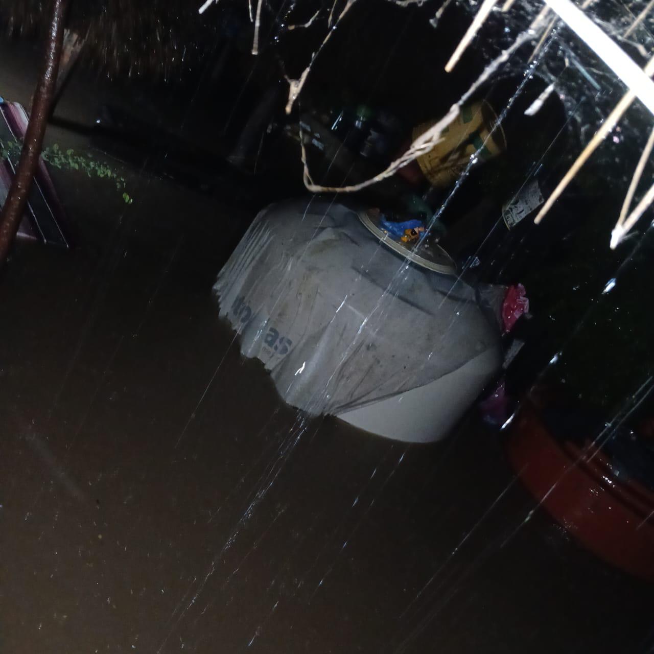 $!En la comunidad de Palmillas, las lluvias hace renacer el temor de perder todo