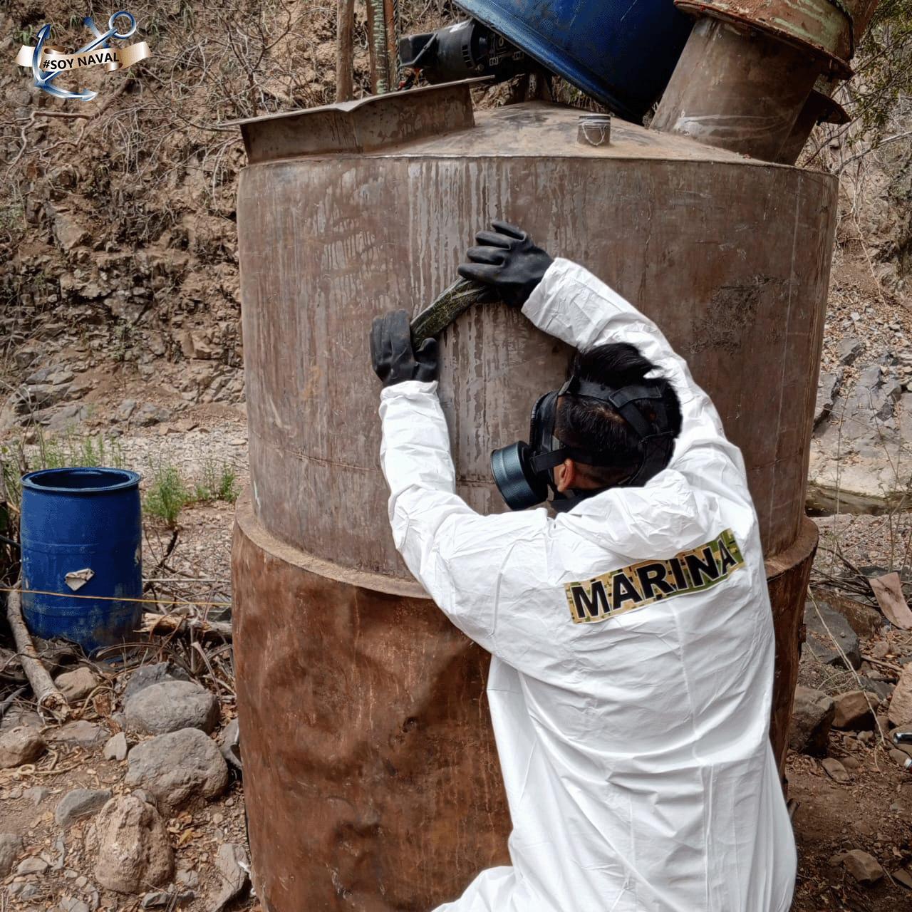 $!Desmantelan ocho laboratorios clandestinos en diferentes poblados de Sinaloa