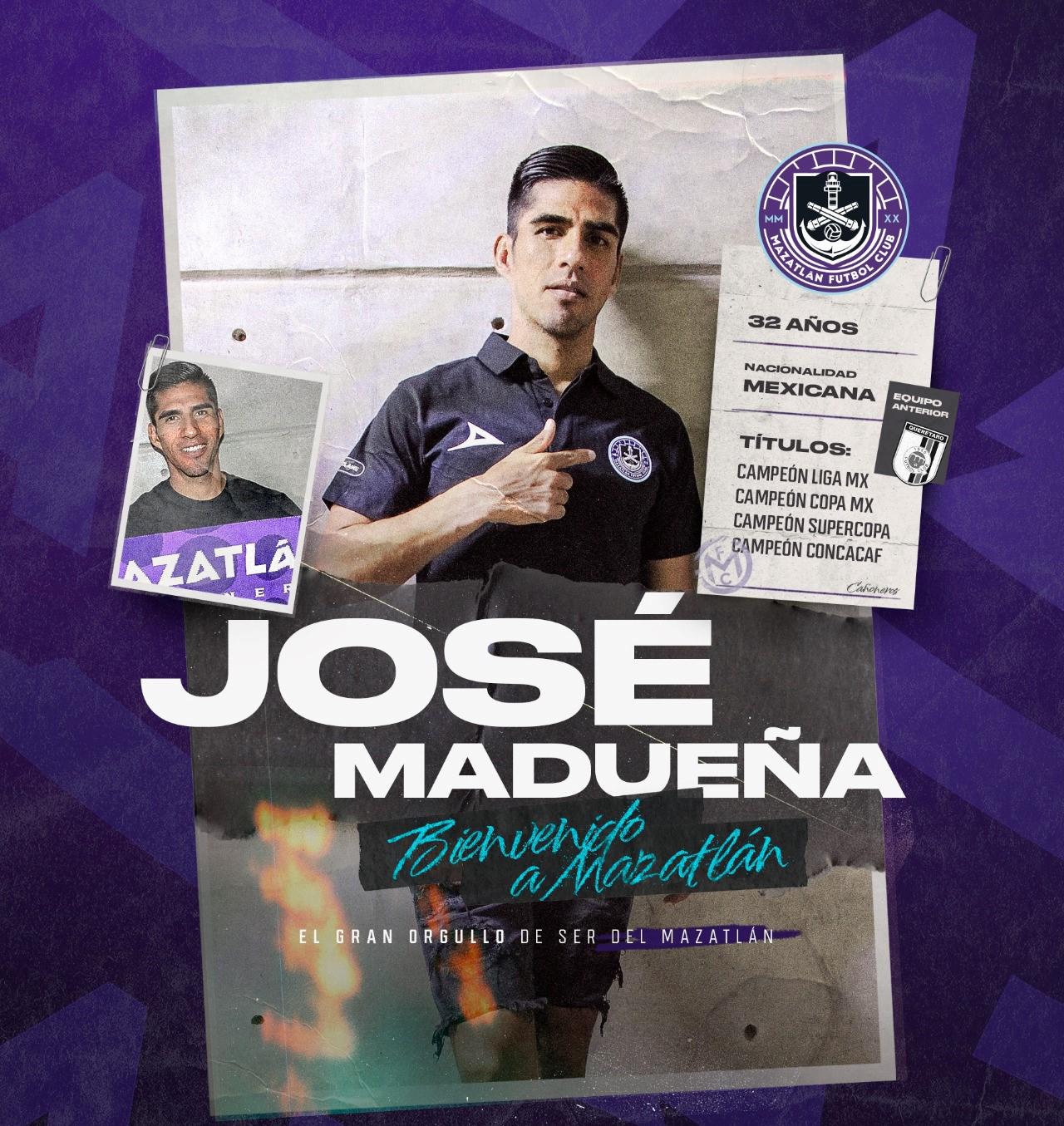 $!José Madueña, nuevo refuerzo de Mazatlán FC