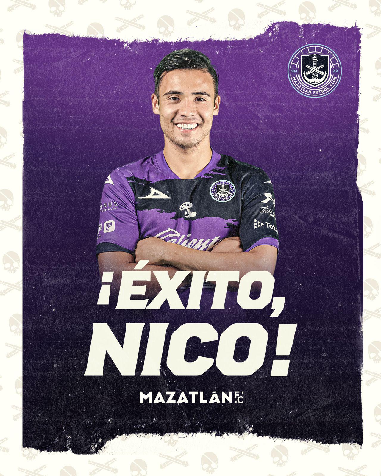 $!Mazatlán FC baja de barco a chileno Nico Díaz