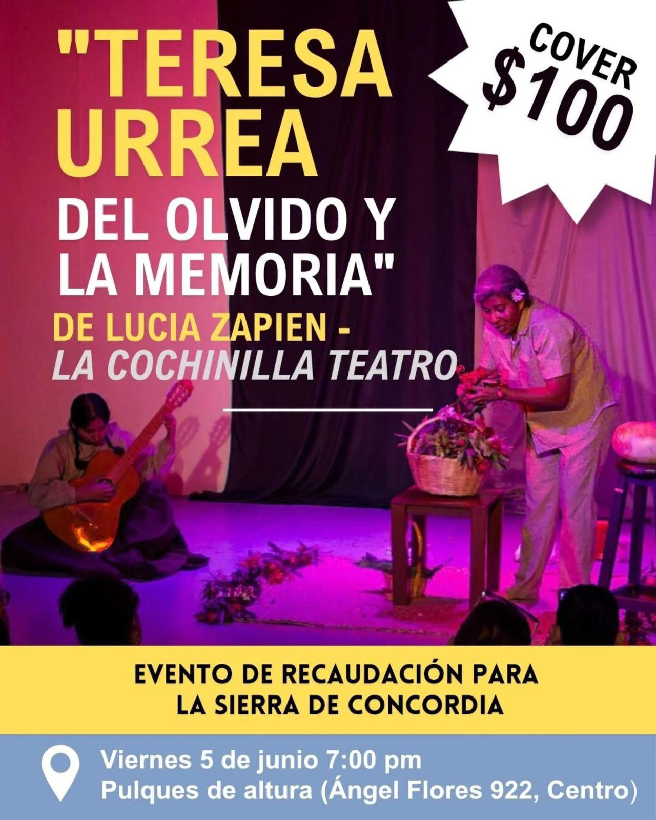 $!Se unen teatro y solidaridad en apoyo de familias vulneradas por la violencia en la sierra de Concordia