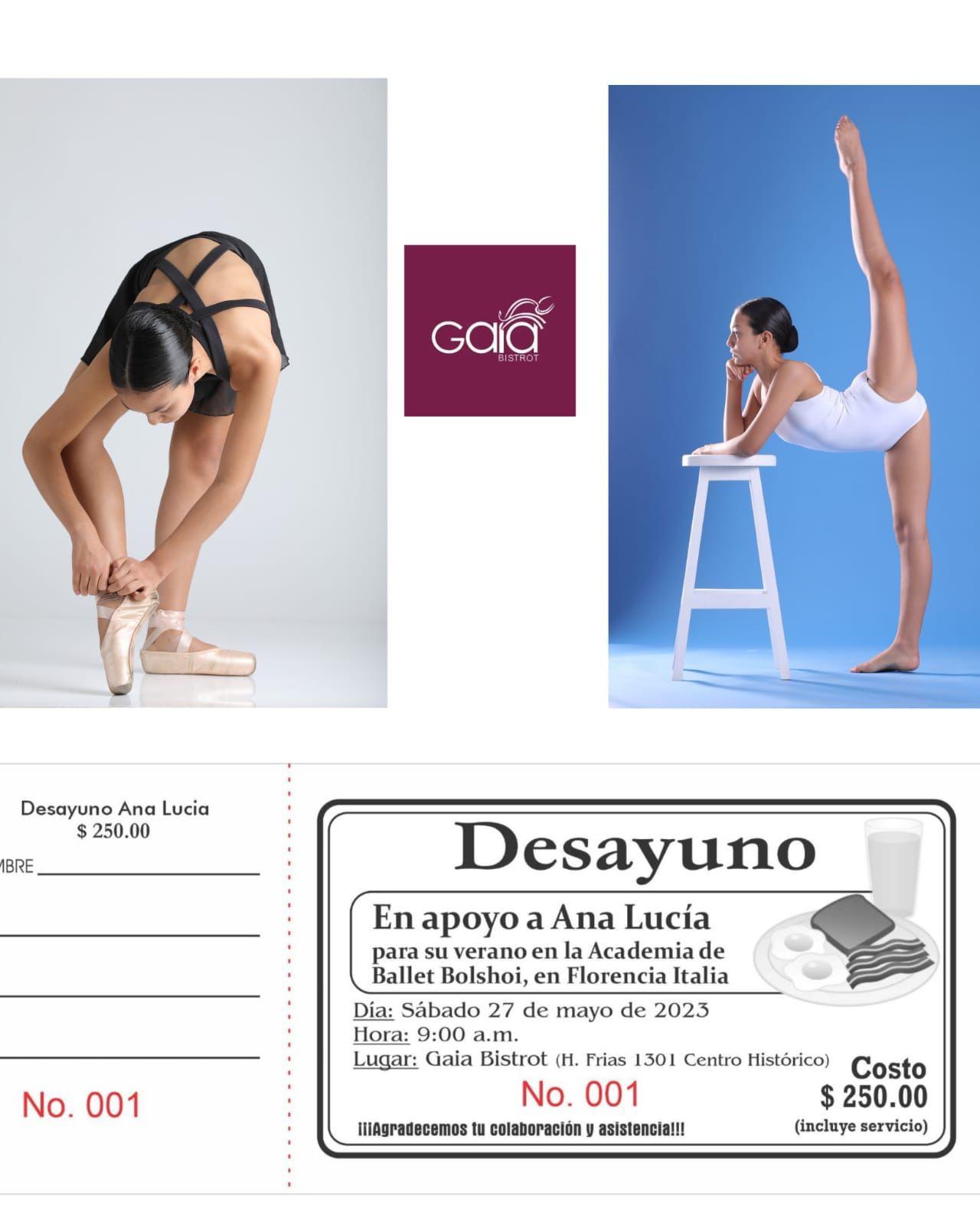 $!Ana Lucía, de Mazatlán, bajo la tutela del ballet ruso Bolshói