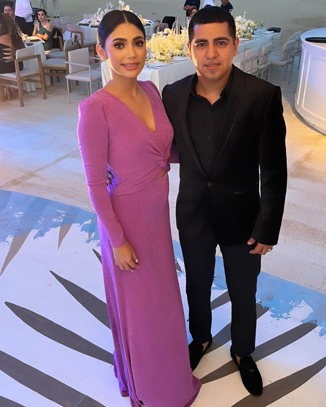 $!Javier Osuna, músico de Banda MS, con su esposa Lorena Zatarain.