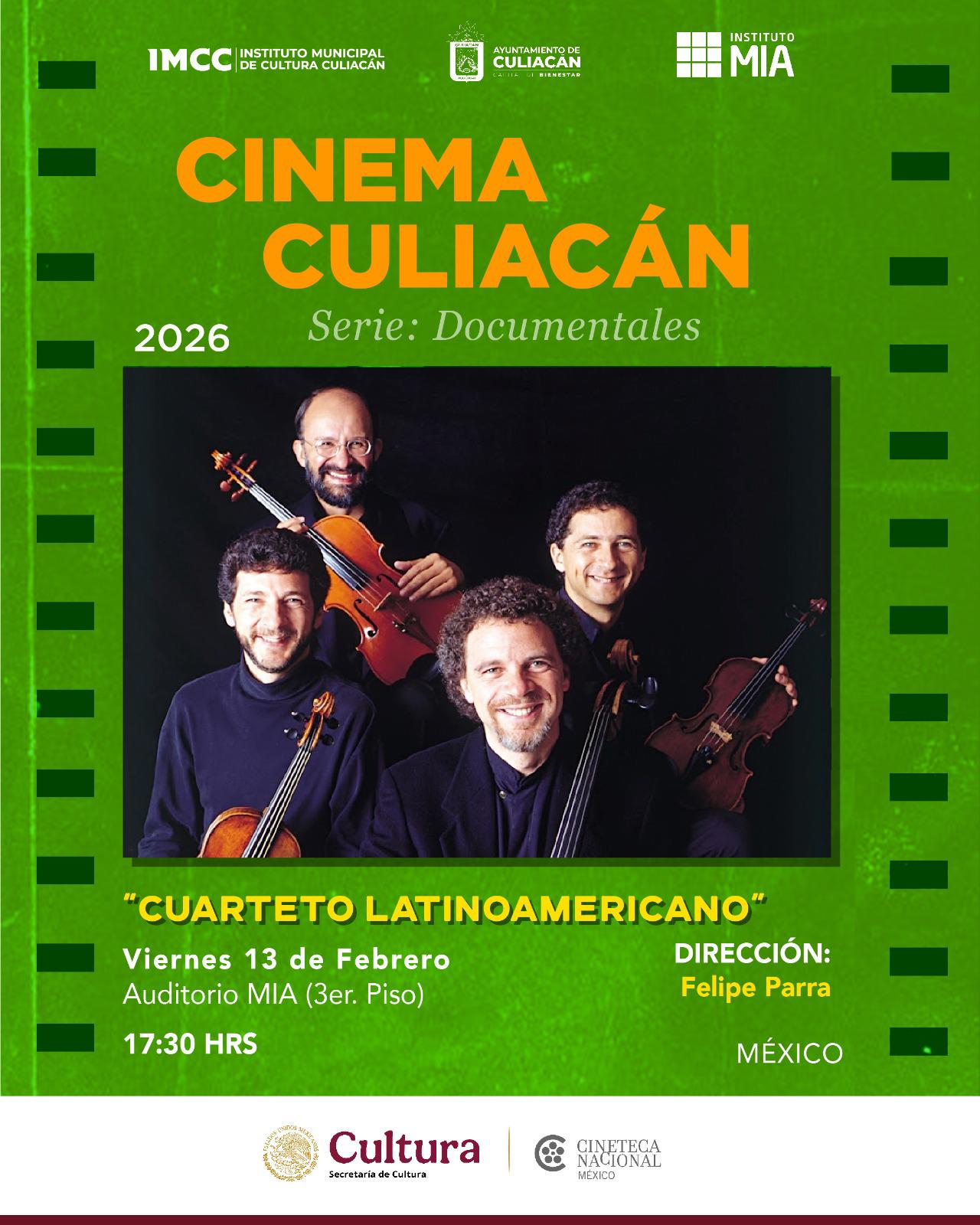 $!Los hermanos Bitrán: Arón, Álvaro y Saúl, junto con Javier Montiel, músicos formados en el Conservatorio Nacional de Música de México, fundaron en 1981 el Cuarteto Latinoamericano.