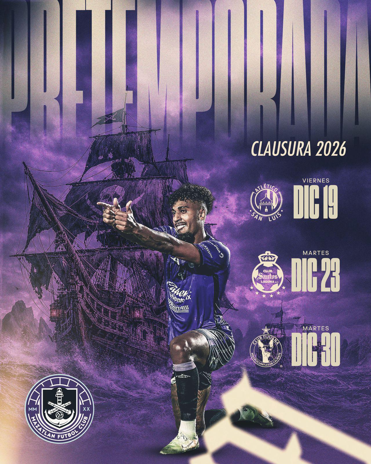 $!Mazatlán FC afina su pretemporada rumbo al Clausura 2026 con tres duelos amistosos