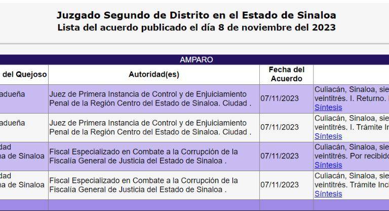 Presenta Jesús Madueña amparo contra separación del cargo de Rector de la UAS