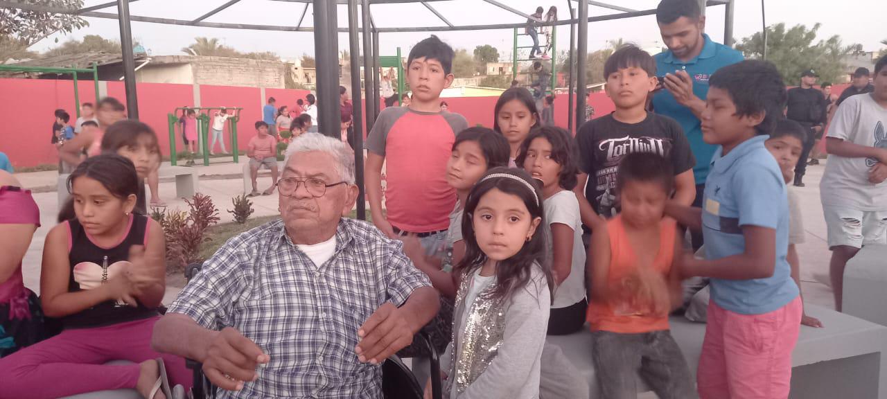 $!Don Toño deja huella en Escuinapa con un parque que lleva su nombre