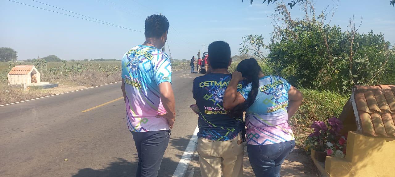 $!Una maestra fallecida y cuatro lesionados deja accidente en Escuinapa