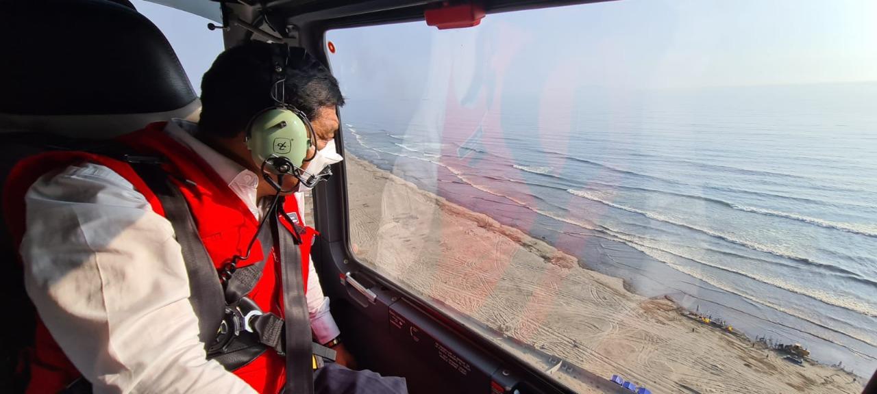 $!El ministro del Ambiente, Ruben Ramirez, señaló que la Repsol podría ser sancionada hasta con 30 000 UIT, es decir, 138 millones de soles.