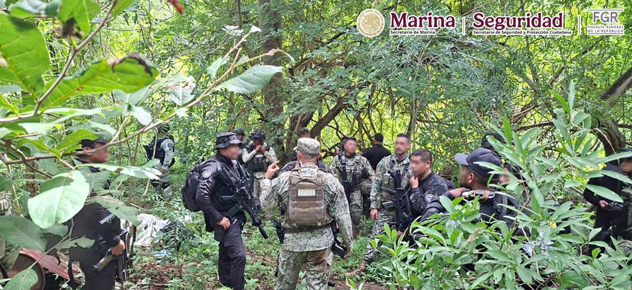 $!Desmantelan 4 laboratorios clandestinos en Michoacán y Guerrero