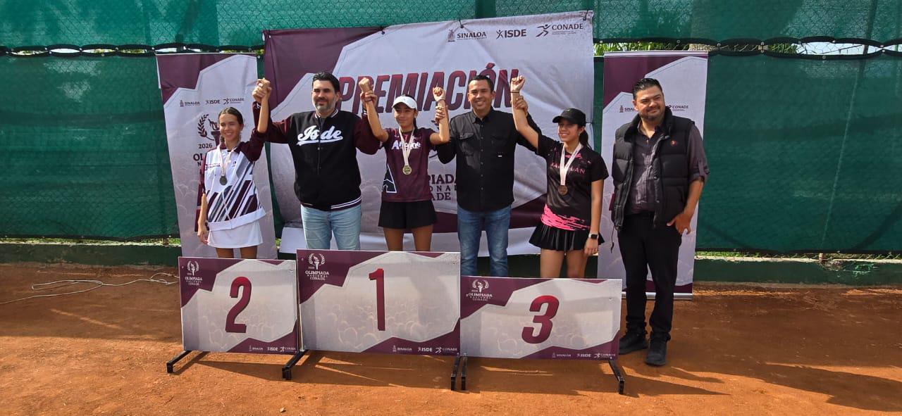 $!Se alza Mazatlán con el primer lugar del estatal de tenis