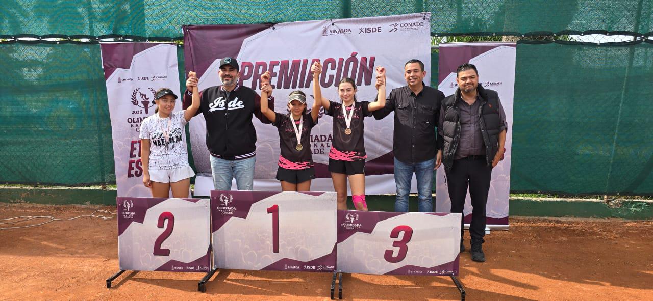 $!Se alza Mazatlán con el primer lugar del estatal de tenis