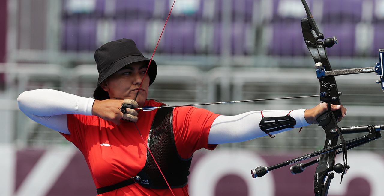 $!Alejandra Valencia es eliminada en cuartos de final del tiro con arco olímpico