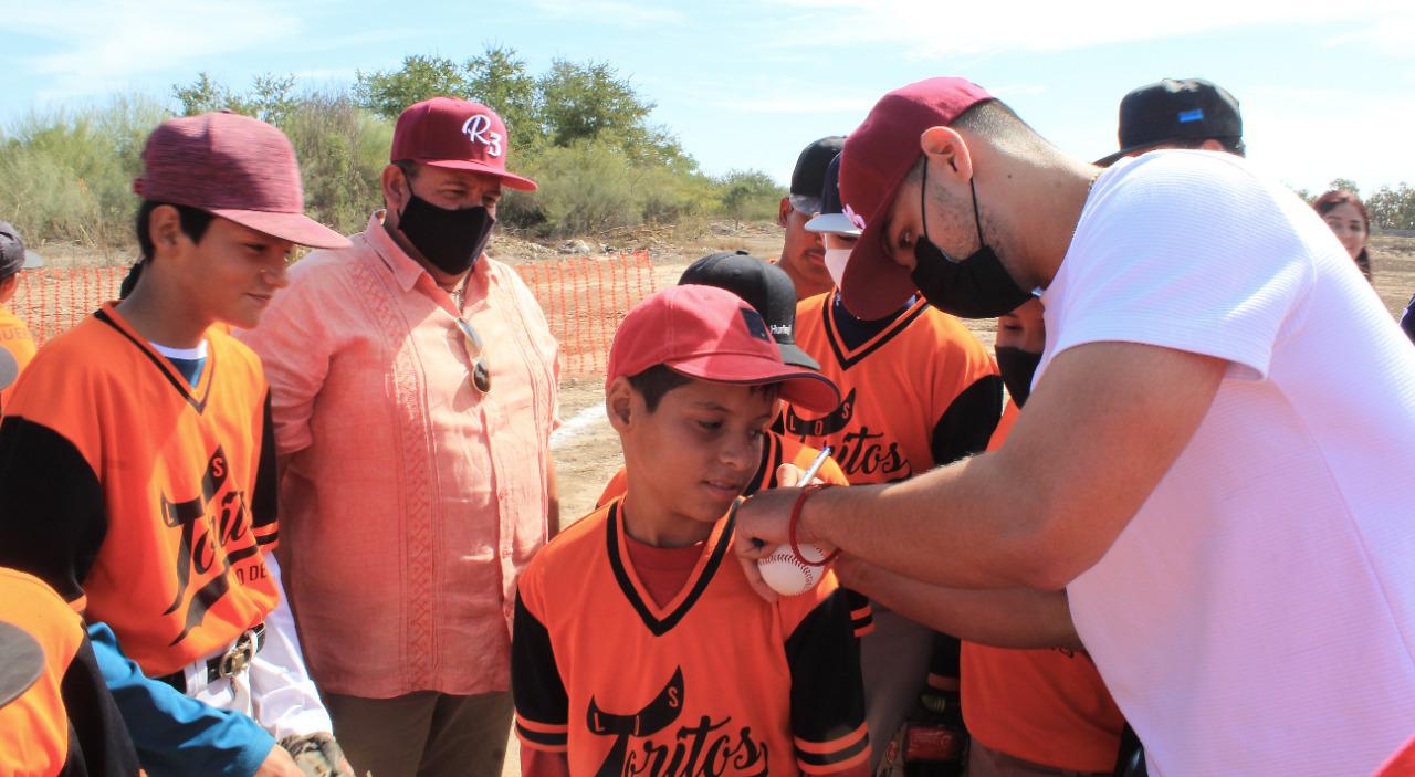 $!Inauguran Liga de Beisbol Regional Infantil y Juvenil del Municipio de Navolato