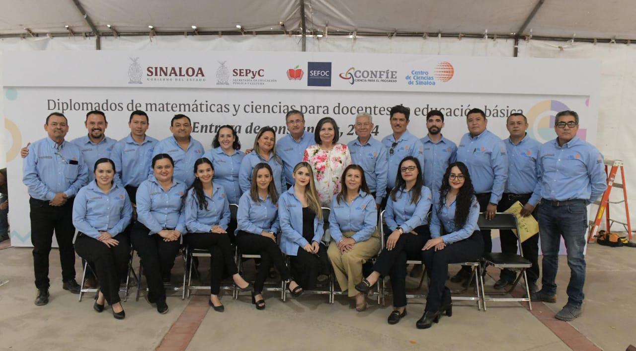 $!Reconocen a docentes de Sinaloa por participación en diplomados de matemáticas y ciencias