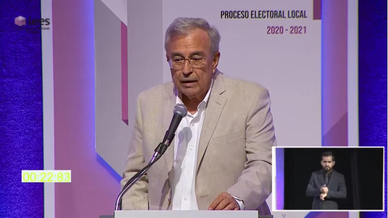 $!Debaten candidatos al Gobierno del Estado por el futuro de Sinaloa