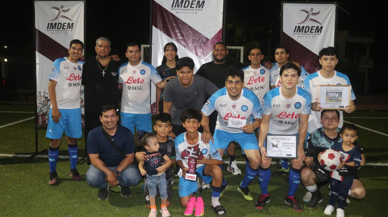 $!Se corona Cenaduría Doña Vicky en la Liga Libre de Valle Bonito