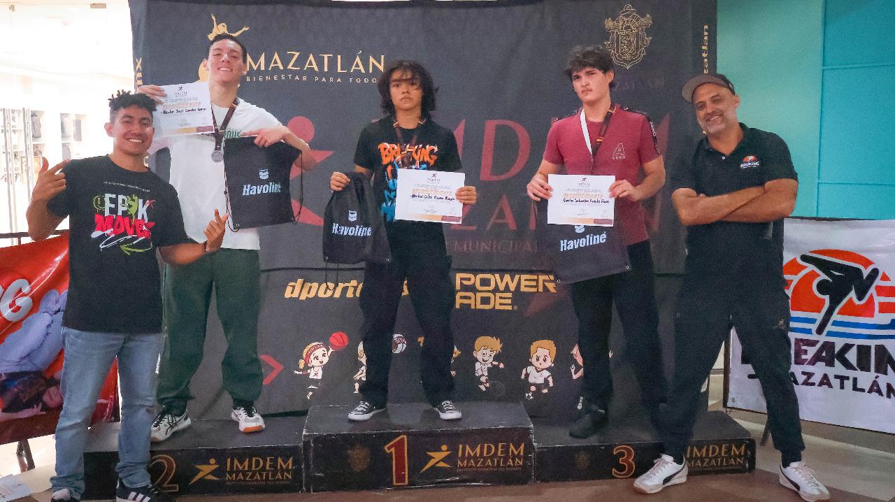 $!Breaking mazatleco define a sus representantes para Olimpiada Nacional