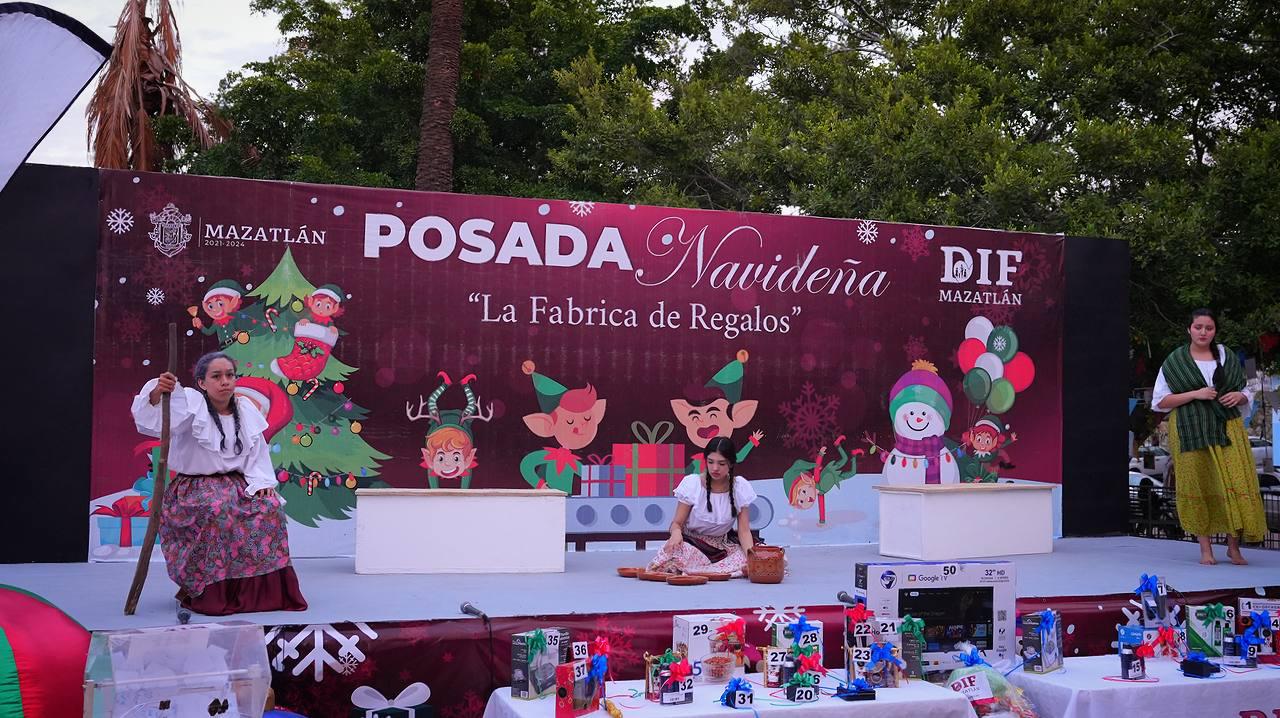 $!La pastorela cómica fue dedicado a los adultos mayores de Mazatlán.