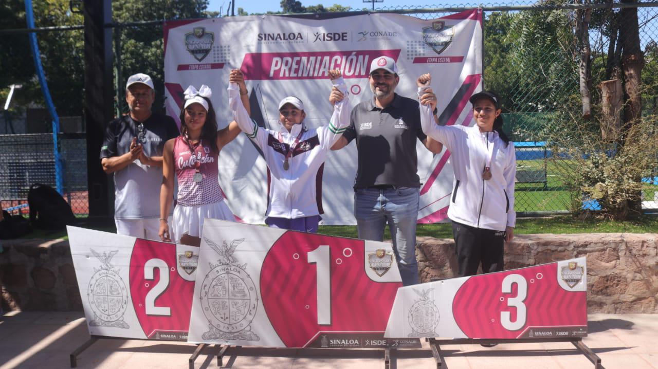 $!Concreta la selección de tenis de Mazatlán ocho medallas en Culiacán
