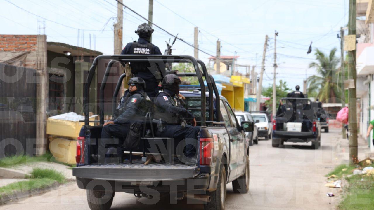 $!Reporte de motociclistas armados en la Colonia Morelos de Mazatlán moviliza a fuerzas federales