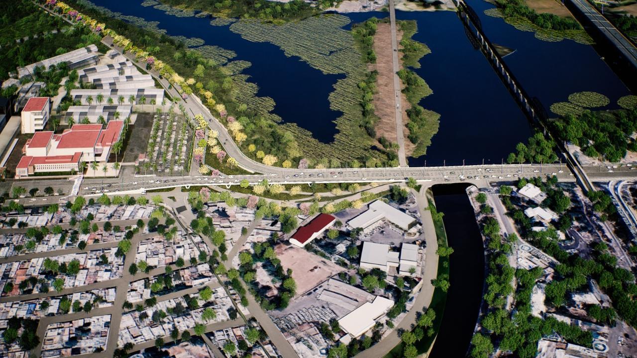 $!Presentan paquete de obras del Malecón Río Culiacán y puente sobre Pedro Infante; invertirán más de $1,140 millones