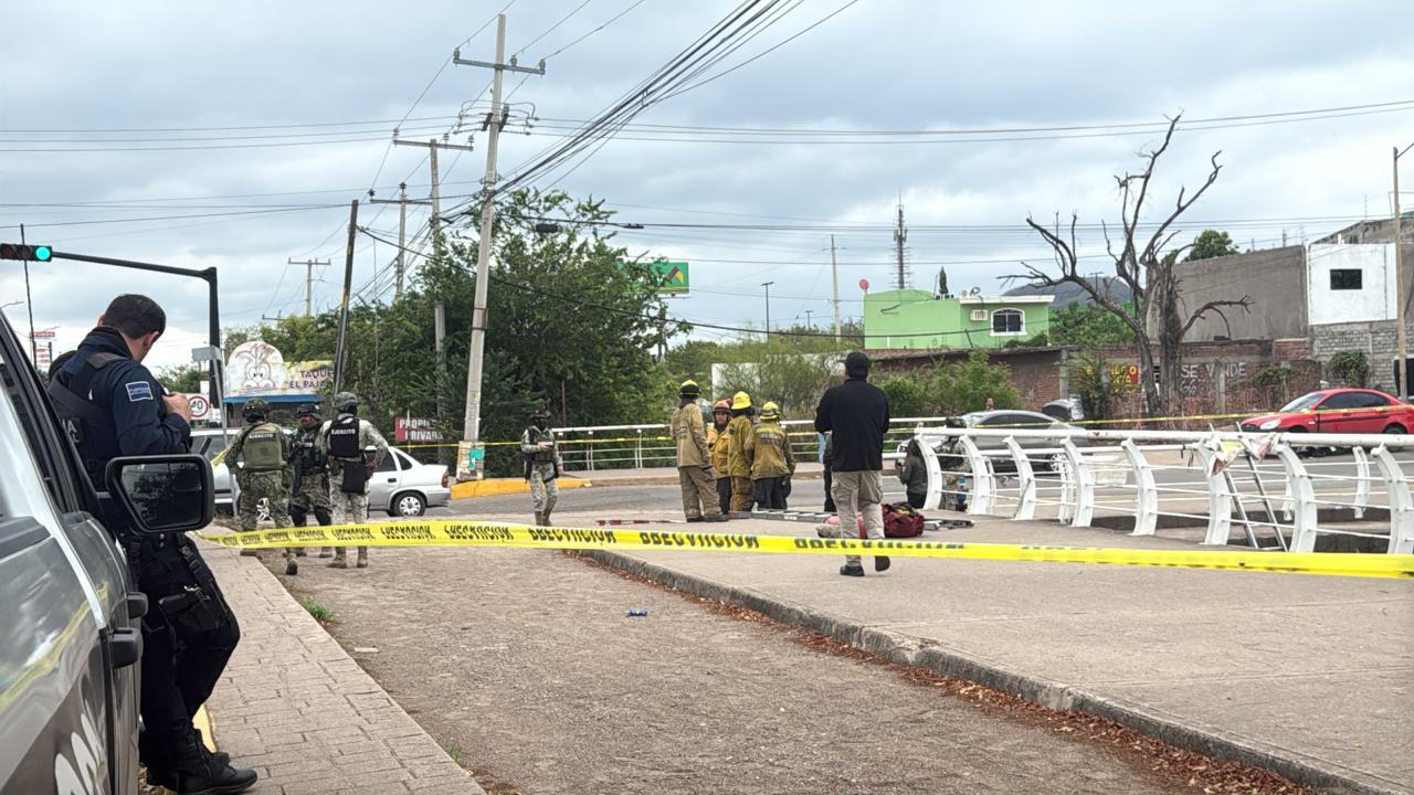 $!Localizan a hombre sin vida dentro de canal pluvial en Culiacán