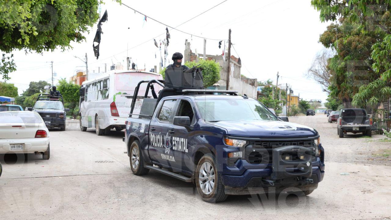 $!Reporte de motociclistas armados en la Colonia Morelos de Mazatlán moviliza a fuerzas federales