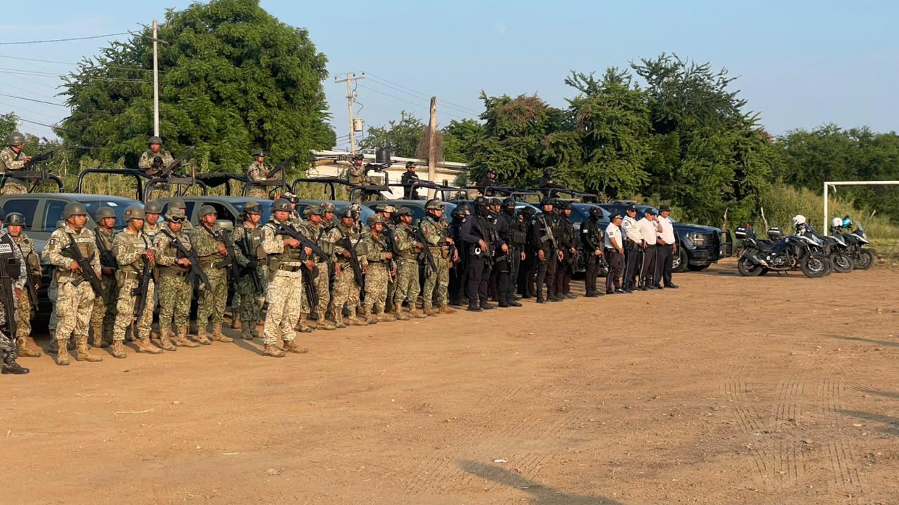 $!Refuerzan seguridad en Mazatlán: despliegan operativo de vigilancia en diversos sectores