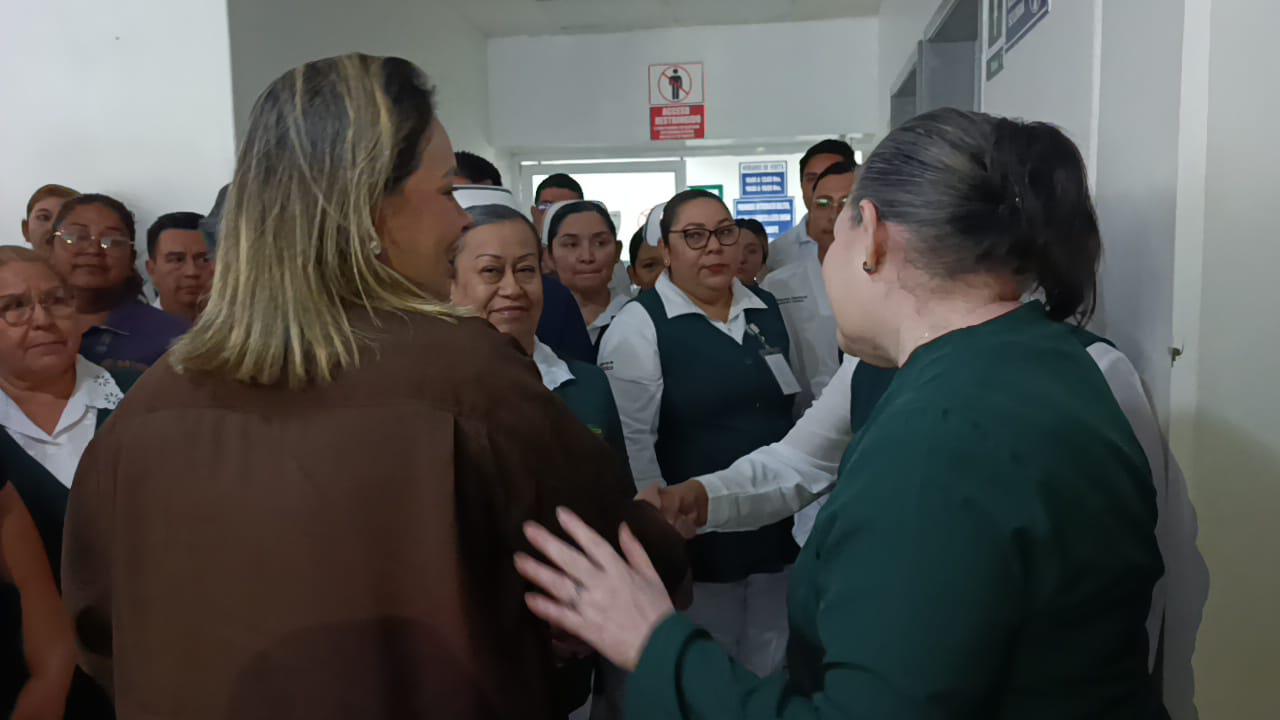 $!Piden más seguridad personal de IMSS Bienestar a Gobernadora, en Escuinapa