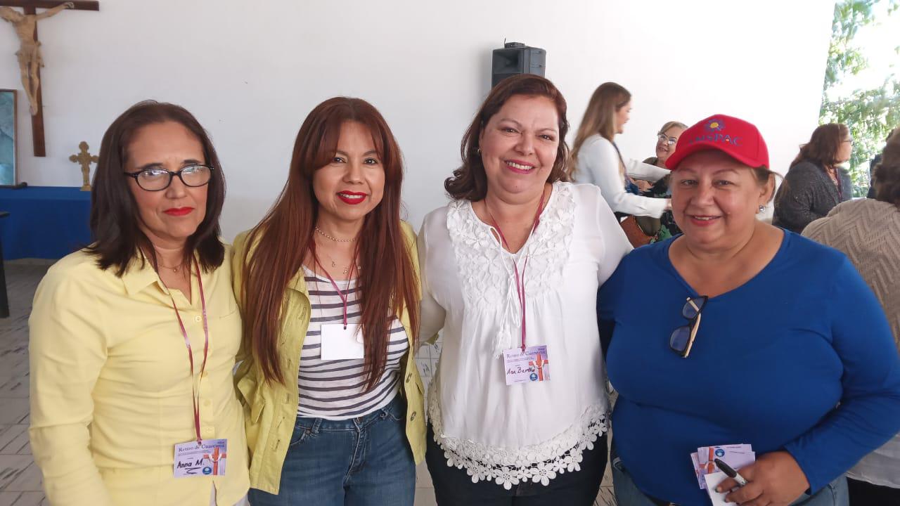$!Any Chávez, Fabiola Serrano, Ana Bertha Benítez y Norma López.