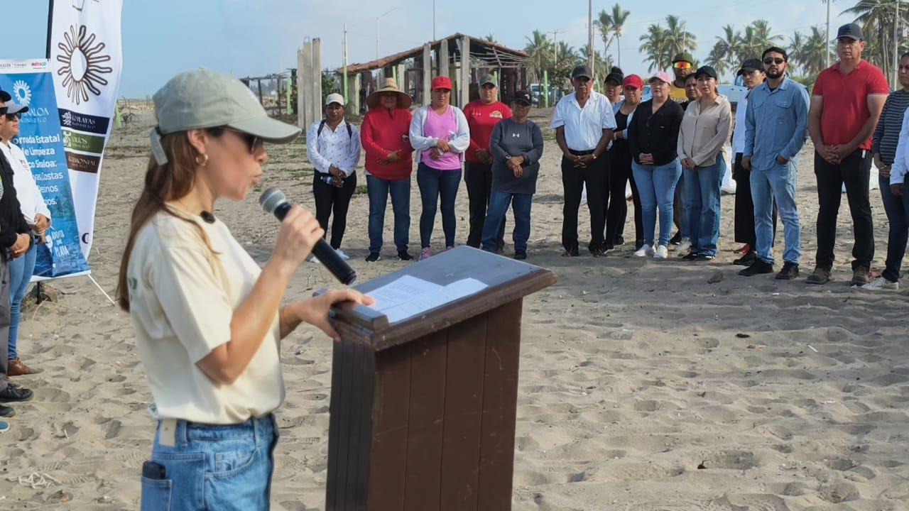 $!Arranca en El Caimanero, Rosario, jornada estatal de limpieza Eco Sinaloa