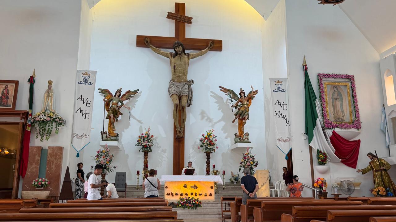 $!Llaman en Mazatlán a mantener la fe ante la adversidad en misa de la Divina Providencia