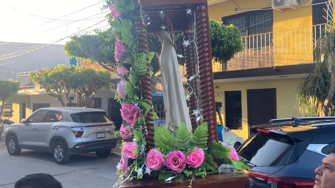 $!Cumplen feligreses de la Montuosa con la quinta peregrinación en los festejos de la Virgen de Fátima