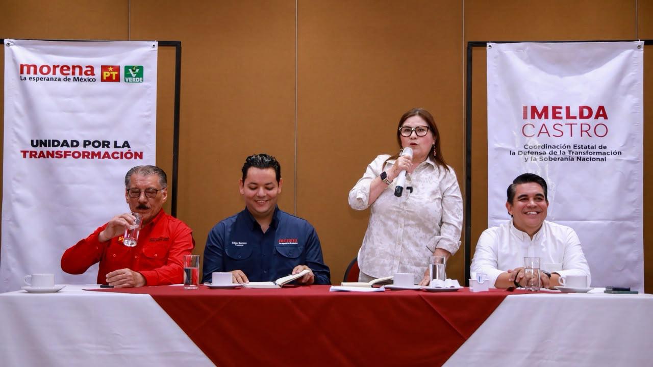 $!Se reúne Imelda Castro con regidores de Morena y aliados; llama a escuchar necesidades de la ciudadanía