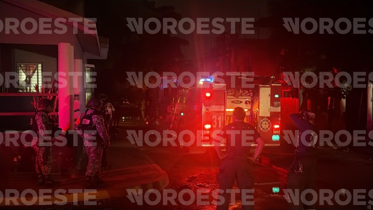 $!Vandalizan y balean una vivienda en Juntas del Humaya, en Culiacán