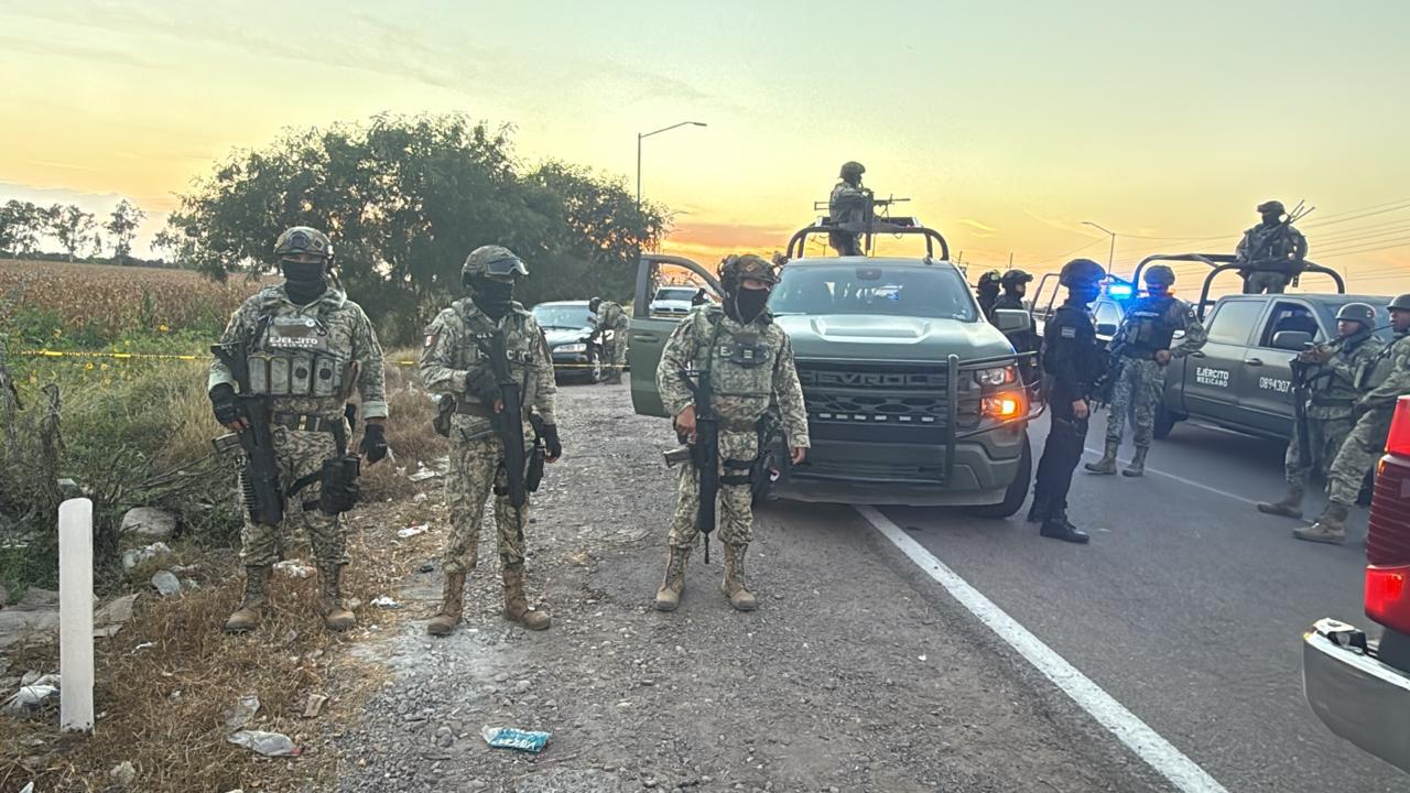 $!Asesinan a dos policías municipales en ataque armado en La Costerita, en Culiacán
