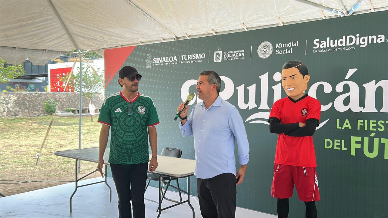 $!‘Culiacán, la Fiesta del Futbol’ reúne a miles en el Parque Acuático