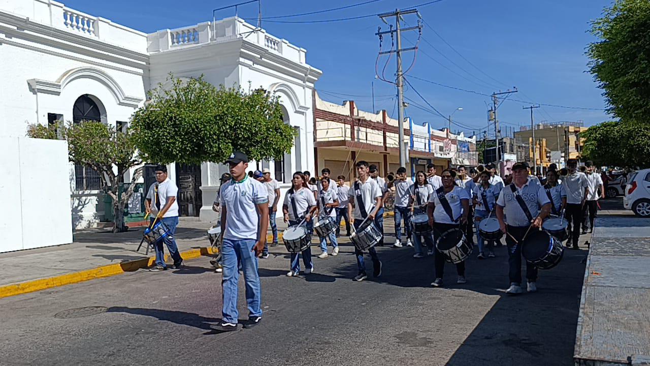$!Con poca asistencia, conmemoran el Día del Trabajo en Escuinapa