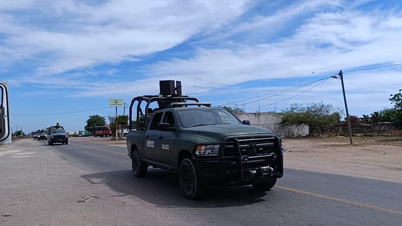 $!Refuerzan seguridad en Escuinapa por las Fiestas del Mar de las Cabras