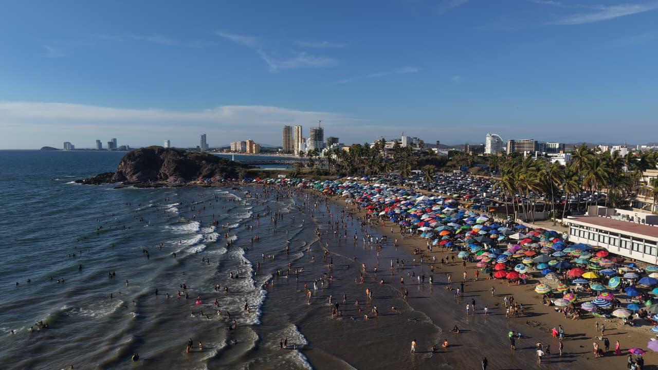 $!Más de 74 mil visitantes disfrutaron Mazatlán durante el Viernes Santo