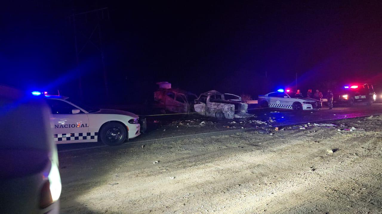 $!Fuerte choque en carretera de Rosario deja 3 muertos y 2 heridos