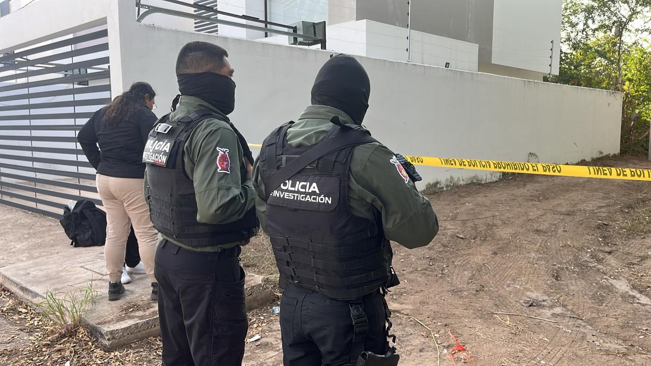 $!Localizan un cuerpo amarrado de las extremidades en el fraccionamiento Villas del Río, en Culiacán